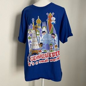 BNWOT Disney Small world T-shirt